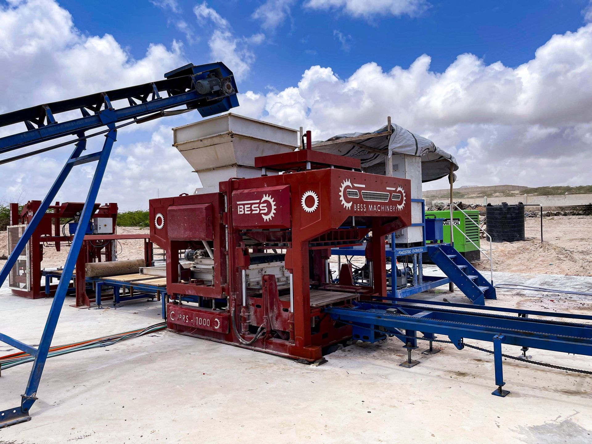 Machine à briquettes automatique - Capacité 10000 briquettes en 8H - PRS-1000 - BEYAZLI GROUP_0