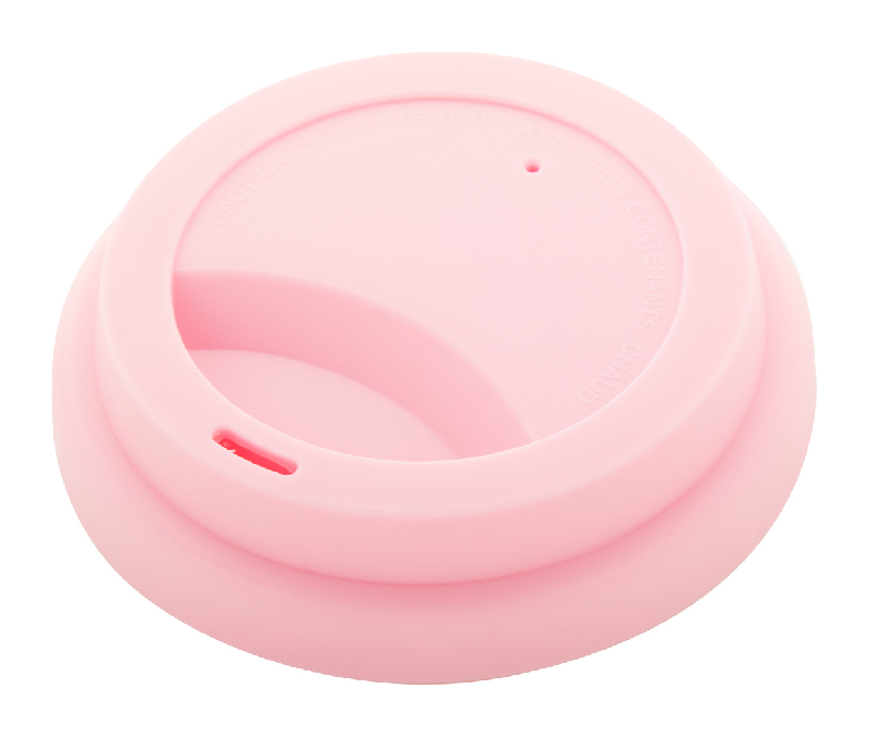 Mug thermos customisable - double parois en plastique - 400 ml - couvercle bec verseur et grip en silicone_0