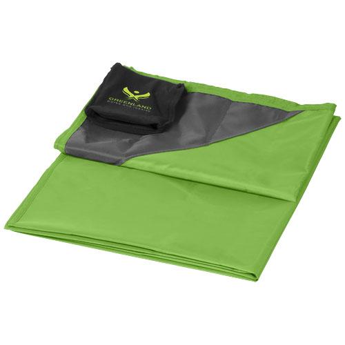 Plaid d'extérieur étanche ultra compact pour pique-nique Stow-and-go - 110x140 cm - avec pochette et mousqueton_0