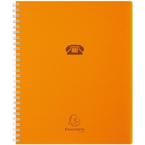 CARNET D'ADRESSES BUREAU LINICOLOR - 185X225 - ASSORTIS - EXACOMPTA