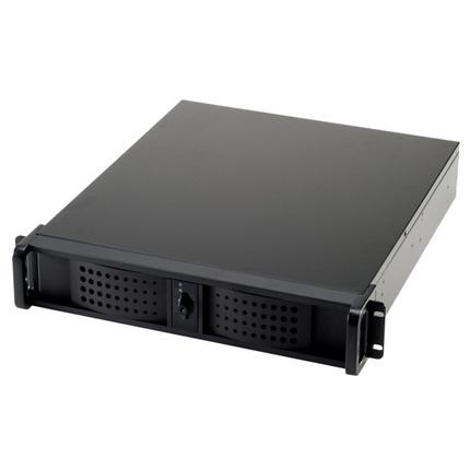 Rack industriel FANTEC TCG-2830KX03-1 - 2U - Compatible M-ATX, ATX, SSI CEB - Baies de lecteurs 5.25