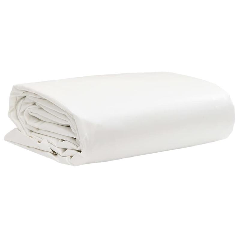 Vidaxl bâche blanc 4x8 m 650 g/m² 156188_0