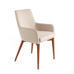 AC ANGEL CERDA Angel Cerdá Chaise en tissu beige 4048C 57 x 64 x 88 - beige textile 8435631001409_0