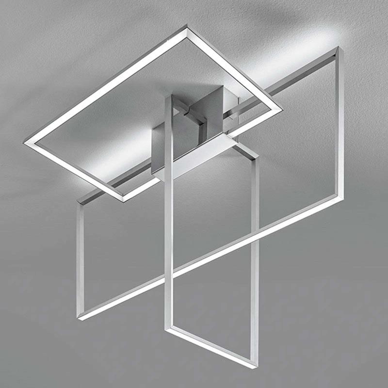 URBAN BY SFORZIN AREA - PLAFONNIER LED COULEUR ALUMINIUM