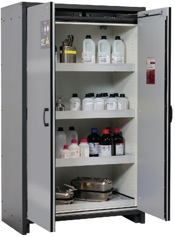 ARMOIRE SÉCURITÉ Q-CLASSIC-30 Q30.195.116 GRIS/ARGENT - MANUTAN COLLECTIVITÉS