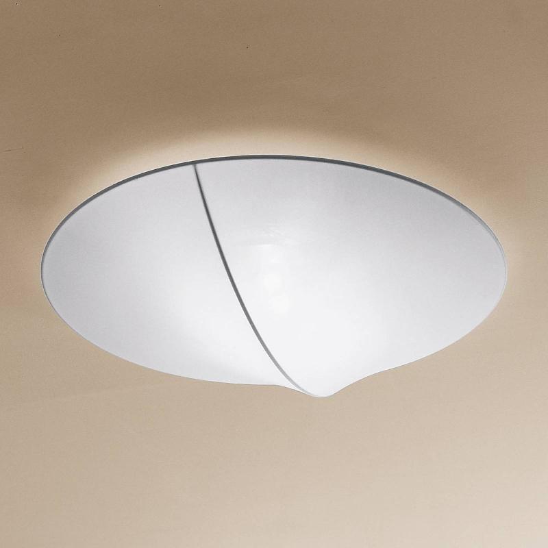AXO LIGHT AXOLIGHT NELLY PLAFONNIER EN TISSU BLANC 60 CM