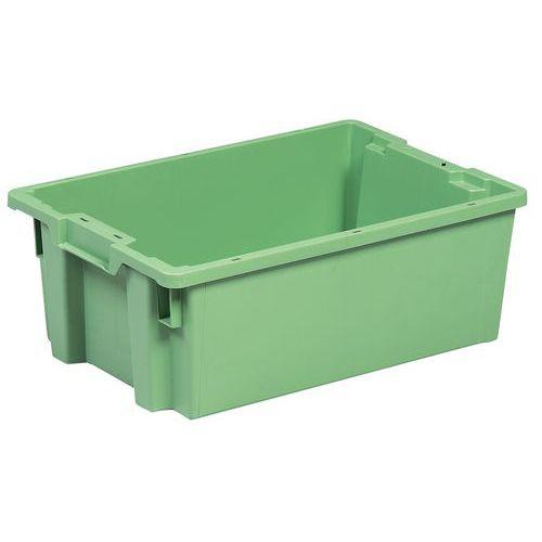 BAC GERBABLE NORME EUROPE EMBOITABLE VERT 50L - SCHOELLER ALLIBERT