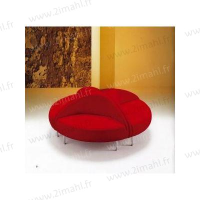 Banquette Briana 2 IMAHL - Fabriquée en France - Module composable 1m20 sur pieds_0