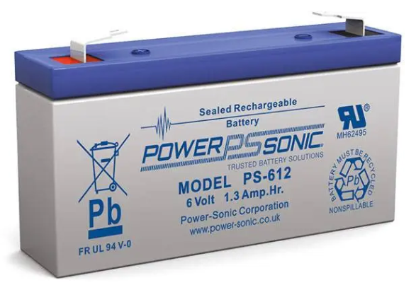 Batterie Power Sonic PS-612 6V 1,2Ah_0