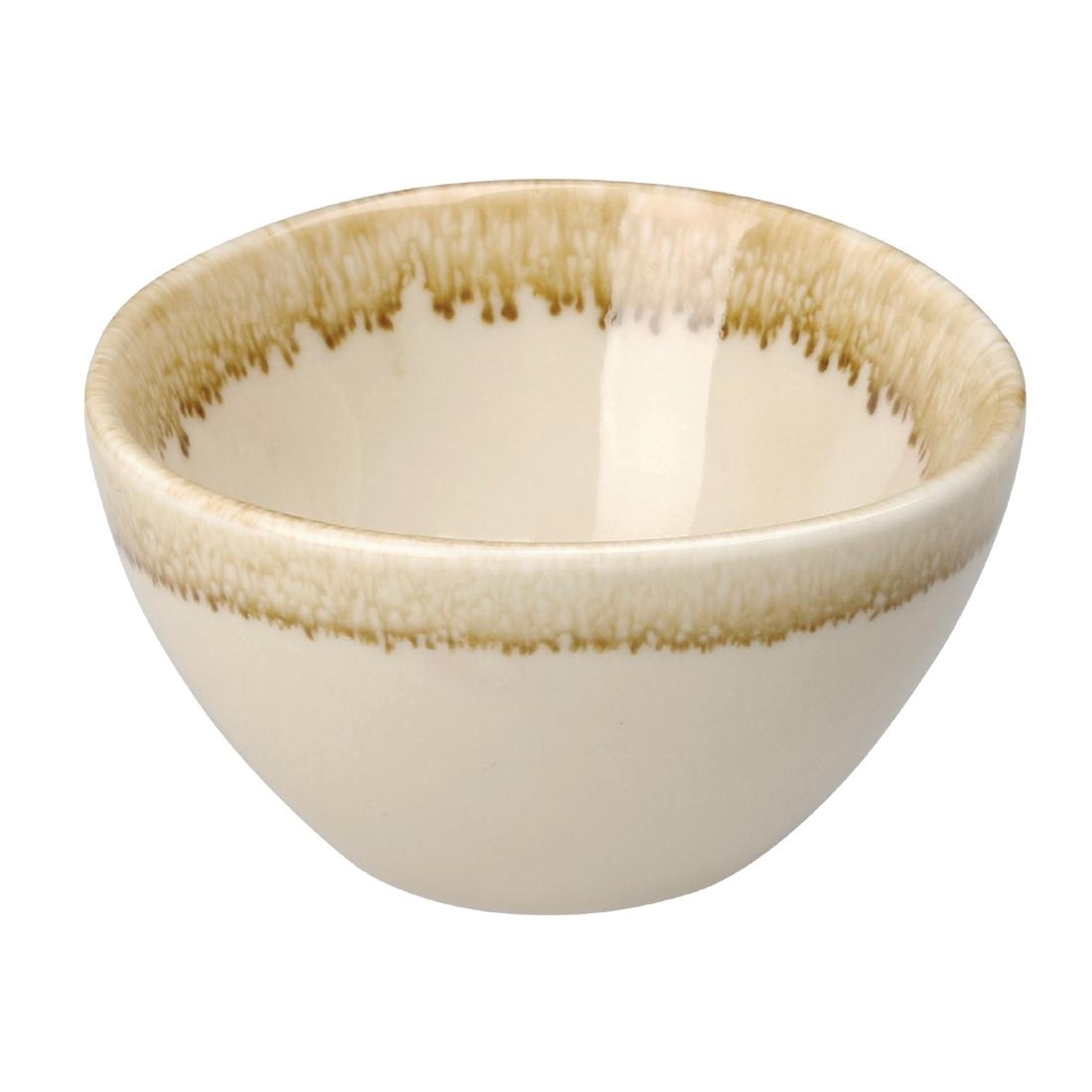 BOL OLYMPIA, KILN, Ø7CM, JAUNE CLAIR - 12 PIÈCES
