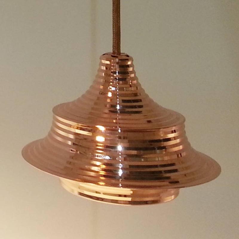 BOVER TIBETA 02 - SUSPENSION LED, CUIVRÉE