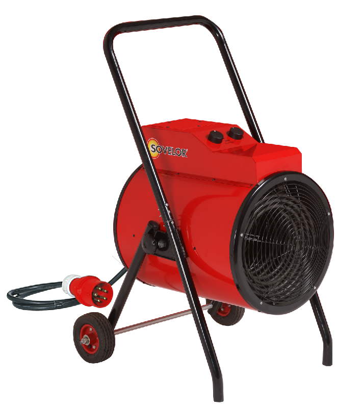 Chauffages air pulsé mobiles électriques Sovelor C31 - robustes, maniables et performants_0
