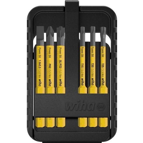COFFRET DE 6 EMBOUTS POWER SLIM MIXTE WIHA