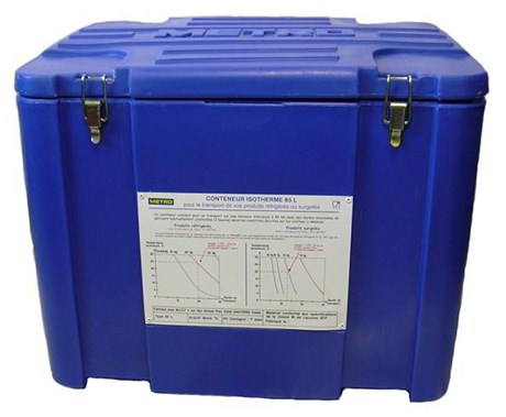 Conteneur Isotherme Epp A Chargement Frontal Avec 6 Glissieres