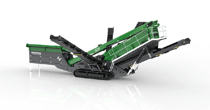 Crible McCloskey S190 - Version 2 ou 3 étages - Mobile sur chenilles ou sur roues - Moteur diesel 130 HP_0
