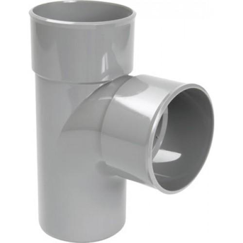 CULOTTE PVC À 87°30 RÉDUIT MÂLE / FEMELLE Ø 100 Ø 40 - BT78 NICOLL