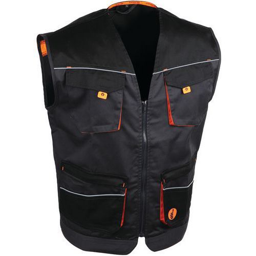 GILET DE TRAVAIL EN POLYESTER ET COTON 245 G/M2 TAILLE XL - SINGER SAFETY