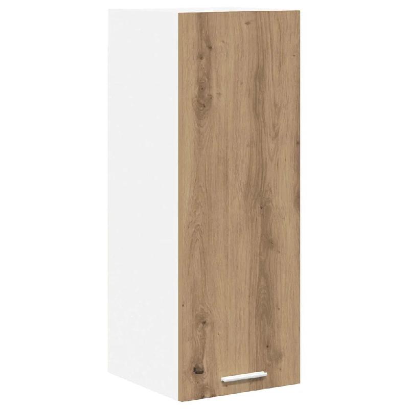 Helloshop26 - Armoire suspendue moderne grand espace de rangement 30 x 31 x 80 cm en bois d'ingénierie blanc 02_0053295 - blanc Bois massif 300023787_0