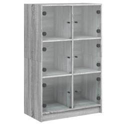Helloshop26 - Buffet bahut commode armoire meuble de rangement organisateur cuisine salle de séjour salon haut avec portes sonoma 68 02_0032242 - 300_0
