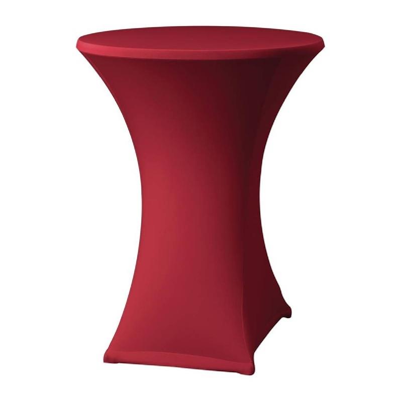 Housse de table extensible Samba bordeaux D2 | Qdm - DK579_0