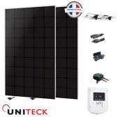 Kit solaire bateau inclinable 300W 12V MPPT back-contact - Uniteck - Verre trempé, résistant à l'eau_0