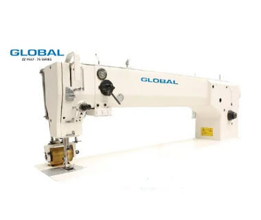 Machine à coudre industrielle zig zag - Par came avec canette grosse capacité et moteur direct drive intégré - GLOBAL ZZ 9567-75_0