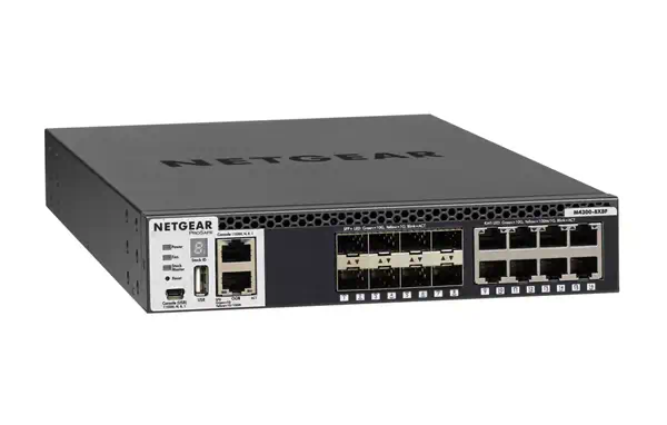NETGEAR M4300-8X8F Géré L3 10G Ethernet (100/1000/10000) 1U Noir_0