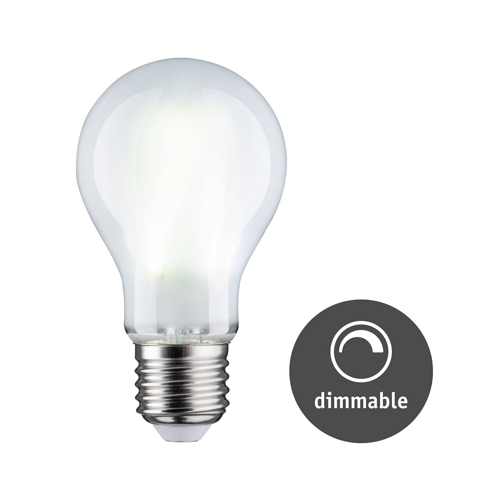 PAULMANN AMPOULE LED E27 9W 6 500K MATE DIMMABLE