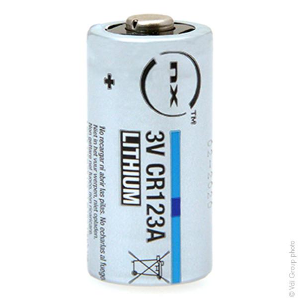 Pile lithium blister CR123 3V - 1.45Ah - Grande densité d'énergie et longue durée de stockage_0