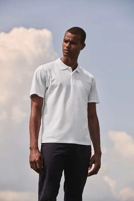 Polo Homme Original - Réf: SC63050 - Coupe près du corps en maille piquée - Fruit of the Loom_0