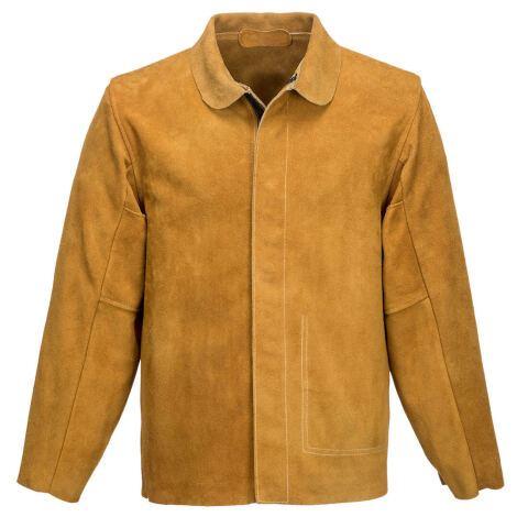 PORTWEST SW34 VESTE DE SOUDEUR EN CUIR BRONZE - TAILLE XXL