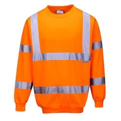 Portwest - Sweat-shirt mi saison HV Orange Taille 4XL - XXXXL orange B303ORR4XL_0