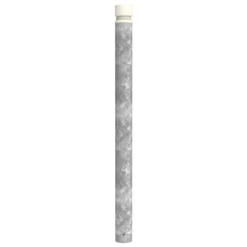 POTELET VITYL PMR TÊTE GORGES MÉTAL HTR 1.20M Ø102MM - GALVA - BUTON DESIGN