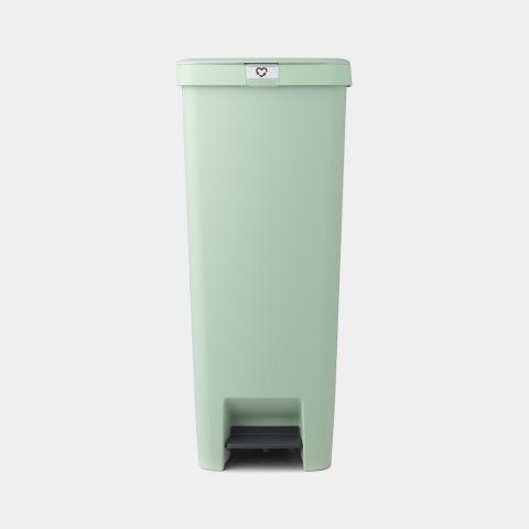 Poubelle à pédale StepUp 40 litres - Jade Green - Brabantia UGS800108 en plastique recyclé Belgique_0