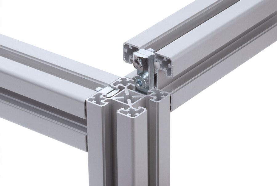 Profilés rainurés en aluminium pour des constructions stables et  polyvalentes_0