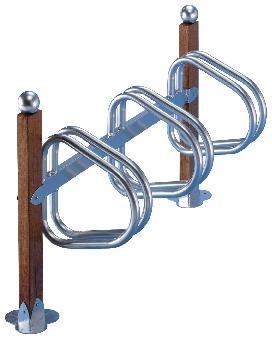 RÂTELIER À VÉLOS AQUITAINE 3 PLACES. - MANUTAN COLLECTIVITÉS