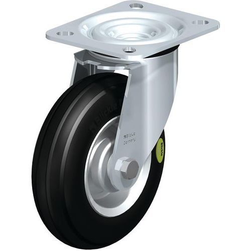 ROUE À BANDAGE CAOUTCHOUC SOUPLE L-VW 125R - BLICKLE