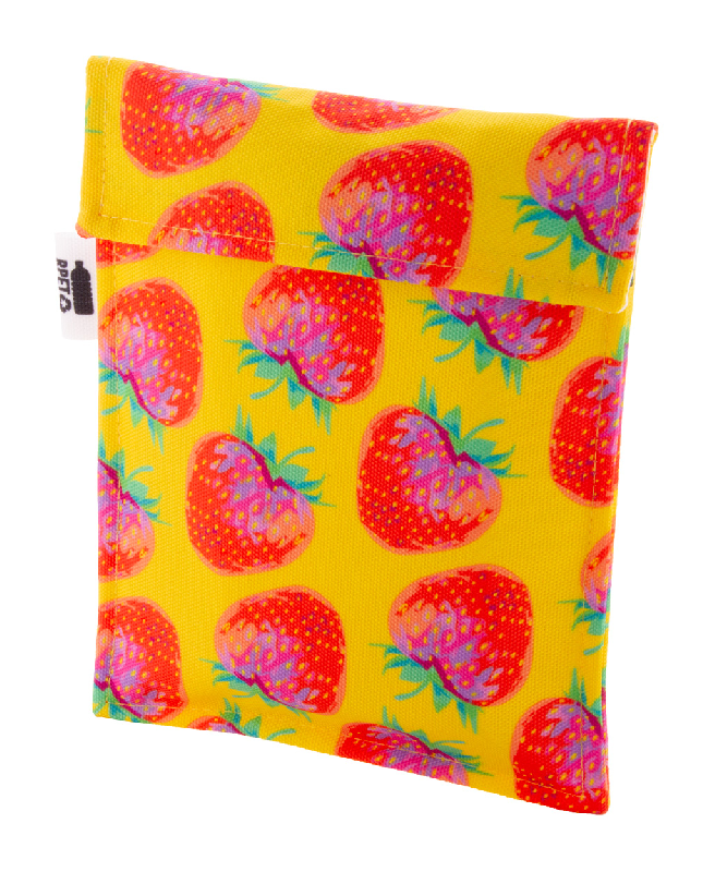 Sac snack sur mesure - réutilisable en polyester 600D RPET avec doublure imperméable et impression sublimation_0