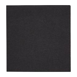 Serviettes cocktail 2 plis pliage 1/4 Fiesta Recyclable 240mm noires (lot de 4000) - VEFE218_0