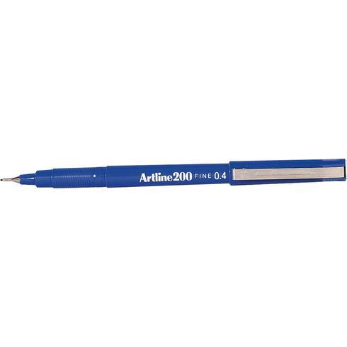 LOT DE 2 - STYLO FEUTRE ARTLINE 200 À CAPUCHON POINTE 0,4 MM - ÉCRITURE FINE VERT