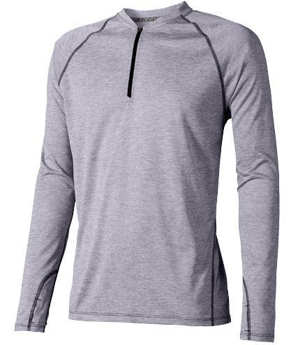 T-shirt Cool Fit manches longues pour homme - Quadra 39023980 - 100% micro polyester 135 g/m²_0