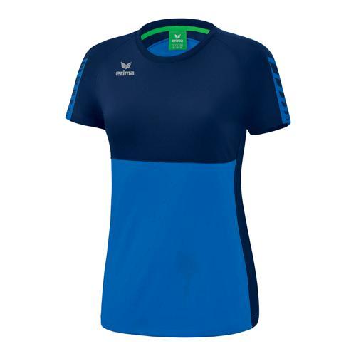 T-SHIRT FEMME - ERIMA - SIX WINGS ROY/NAVY