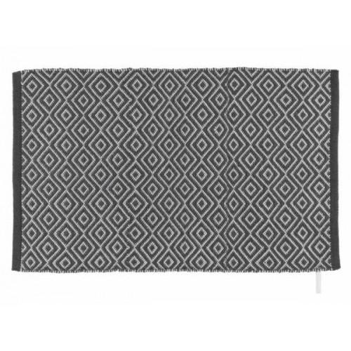 TAPIS DE BAIN 50 X 80 CM - NOIR ET BLANC - TURPAN WENKO