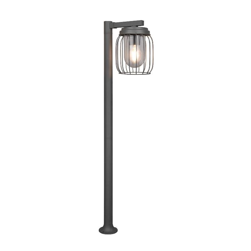 TRIO LIGHTING BORNE LUMINEUSE TUELA, HAUTEUR 100 CM, ANTHRACITE/CLAIR