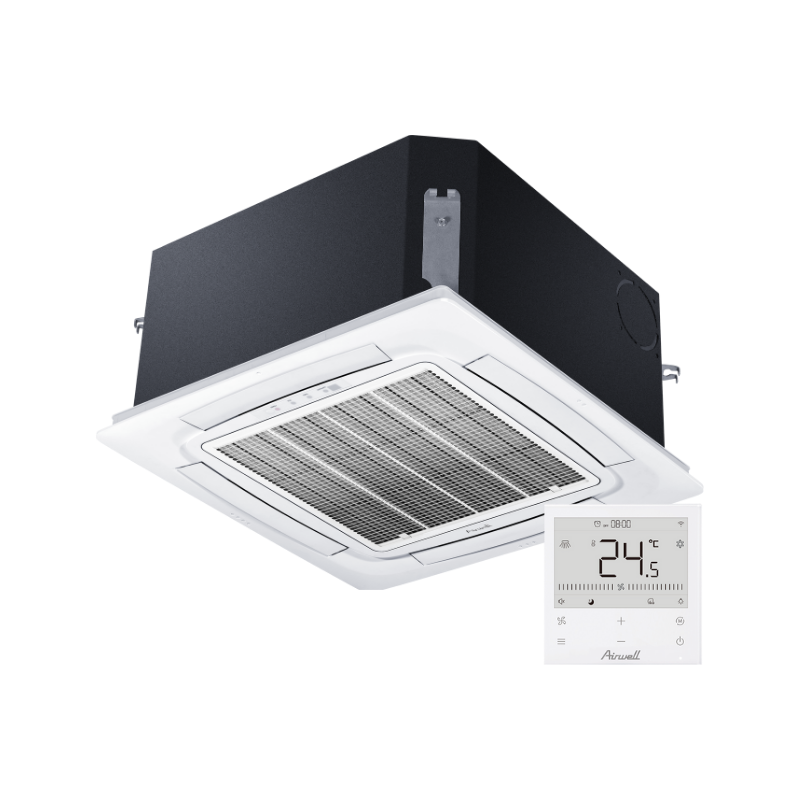 Unité Intérieure DRV Réversible cassette 600x600 CVQA 2,5 kW Monophasé - Airwell - 7VF040001_0