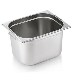Bac GN 1/2 en Acier au nickel-chrome 11,5 L H 200 mm Was Germany - multi-matériau 7312 200_0