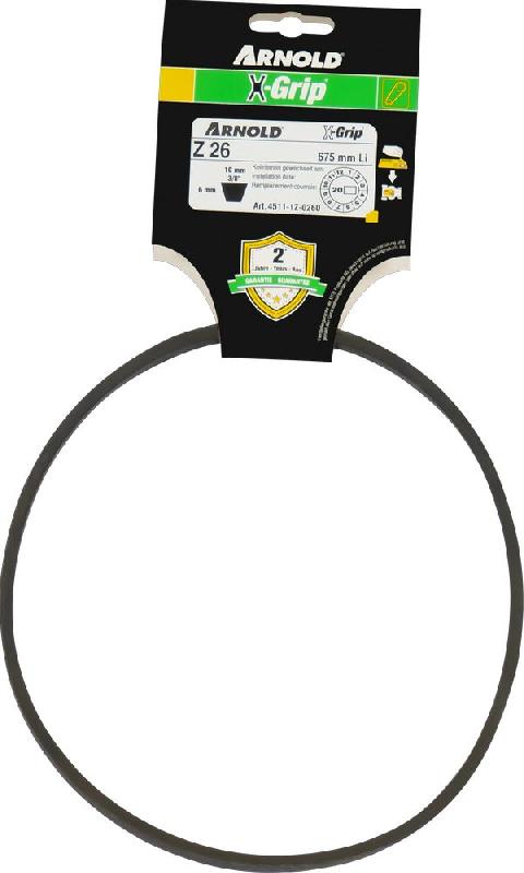Courroie trapézoïdale X-Grip V - type Z 26_0