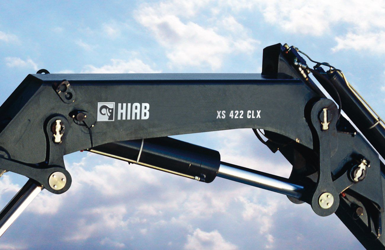 Grue auxiliaire Hiab XS 422 CLX - Portée des extensions hydrauliques de 8,4 à 21 m - Commande manuelle, 38 tm_0
