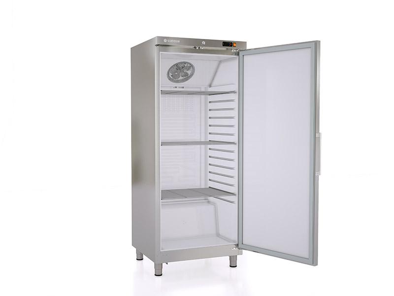 Armoire abs professionnelle gn2/1 positive inox satiné 1 porte pleine 532 litres - RVGI-501_0