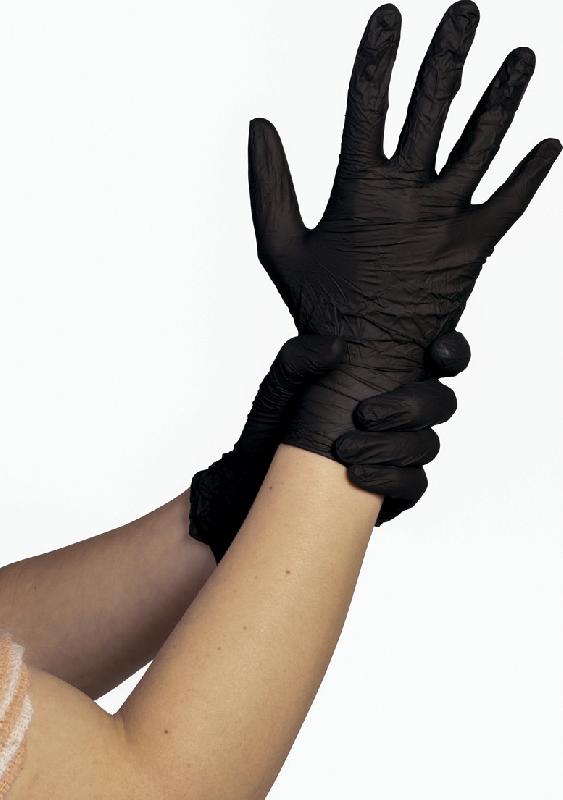 Boîte de 100 gants jetables nitrile non poudrés ts - MUTEXIL - 8807777s - 741836_0